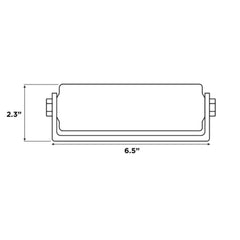 ALEKO Side Roller with Bracket for Sliding Rolling Gate - 6-Inch