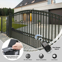 ALEKO Single Swing Gate Operator - AS600 AC/DC - Accessory Kit ACC4