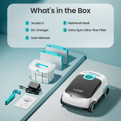 Aiper Scuba L1 Robotic Pool Cleaner