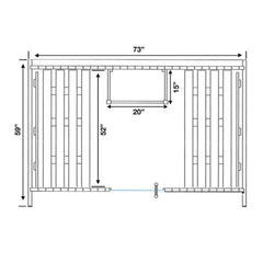 ALEKO Anémona White Finland Pine Barrel Sauna - 3-4 Person