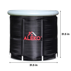 ALEKO Portable Ice Bath - Cold Plunge with Cover and Carry Bag