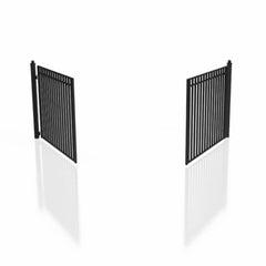 ALEKO Steel Dual Swing Driveway Gate - MADRID Style - 12 x 6 Feet