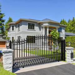 ALEKO Steel Sliding Driveway Gate - PRAGUE Style - 12 x 6 Feet