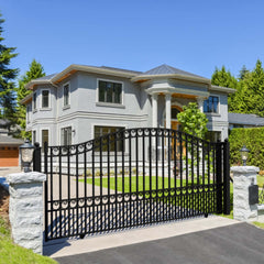 ALEKO Steel Sliding Driveway Gate - PARIS Style - 14 x 6 Feet