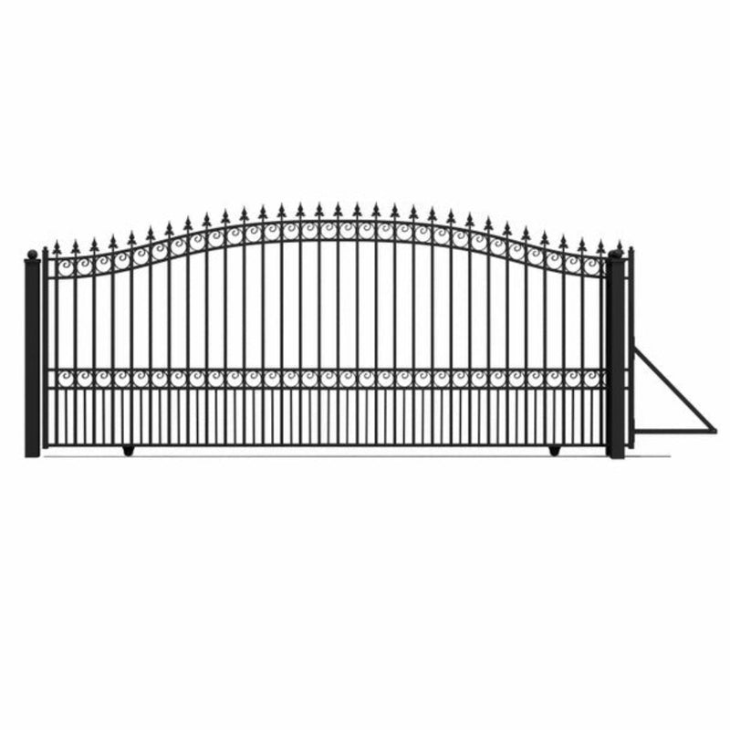 ALEKO Steel Sliding Driveway Gate - LONDON Style - 16 x 6 Feet