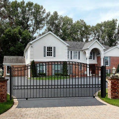 ALEKO Steel Sliding Driveway Gate - PARIS Style - 16 x 6 Feet