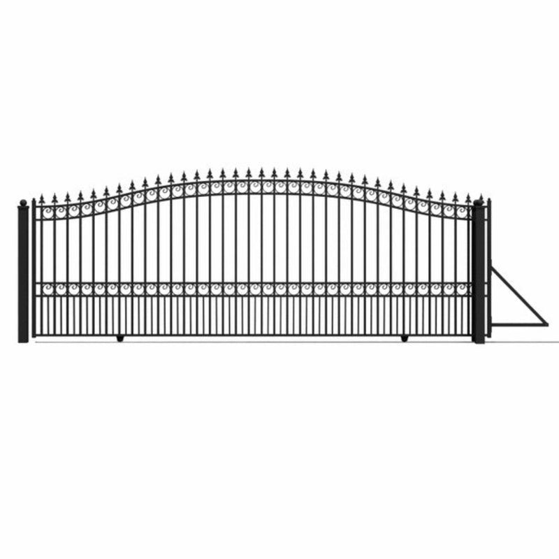 ALEKO Steel Sliding Driveway Gate - LONDON Style - 18 x 6 Feet