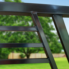 ALEKO Steel Dual Swing Driveway Gate - Sofia Style - 18 x 6 Feet