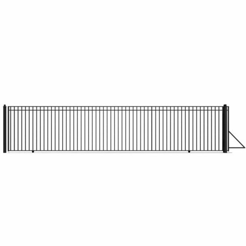 ALEKO Steel Sliding Driveway Gate - MADRID Style - 30 x 6 Feet