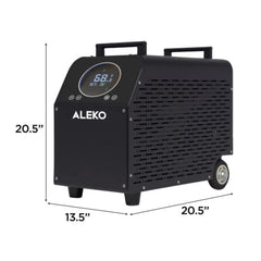 ALEKO Arctica Inflatable Cold Plunge and 1 HP Chiller & Heater Kit
