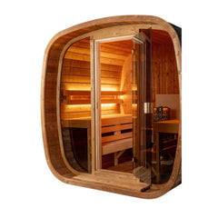 Auris Two Luxury Outdoor Cedar Sauna