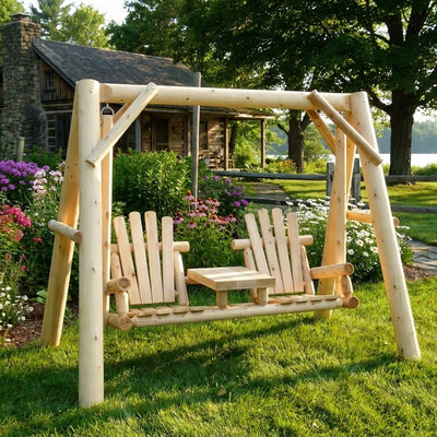 Backyard Wooden Swings for Your Garden