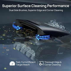 Beatbot AquaSense 2 Ultra Cordless Pool Vacuum Robot with Clarifying Agent Kit-Pool Mapping with AI Camera, 5-in-1 Cleaning, Water Surface Cleaning, Water Clarification, Smart Surface Parking