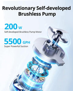 (2026 Upgrade) Beatbot AquaSense Cordless Robotic Pool Vacuum Cleaner - Intelligent Path Opimization, Cleans Floor, Walls, and Waterline - Suitable for Above & In-Ground Pools up to 2,260 sq.ft.