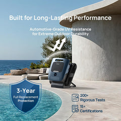 Beatbot AquaSense 2 Ultra Cordless Robotic Pool Cleaner for Complex Pools, Mapping with AI Camera, 5-in-1 Cleaning, Smart Surface Parking, Skimmer with APP Control, Water Clarification – Prussian Blue