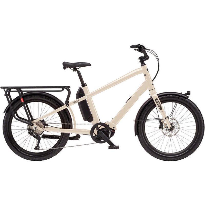 Benno Boost E Class 3 Etility Ebike - Bosch Performance Line Sport 400Wh Step-Over Bone Gray One Size