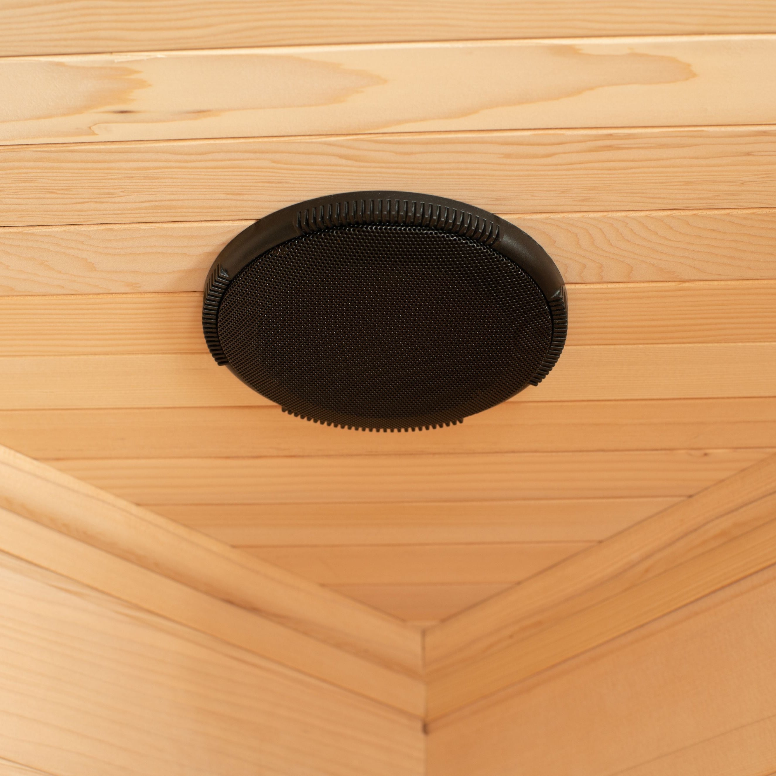 Blisspod, Vienna, Corner Spacious Far Infrared Sauna Canadian Hemlock Ultra Low EMF, 12 Heaters, 4-5 Persons