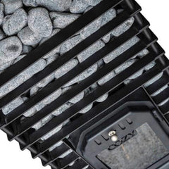 Cozy Heat Quattro Wood-Fired Sauna Stove With Sauna Stones [COZY QUATTRO] (SAK23947)