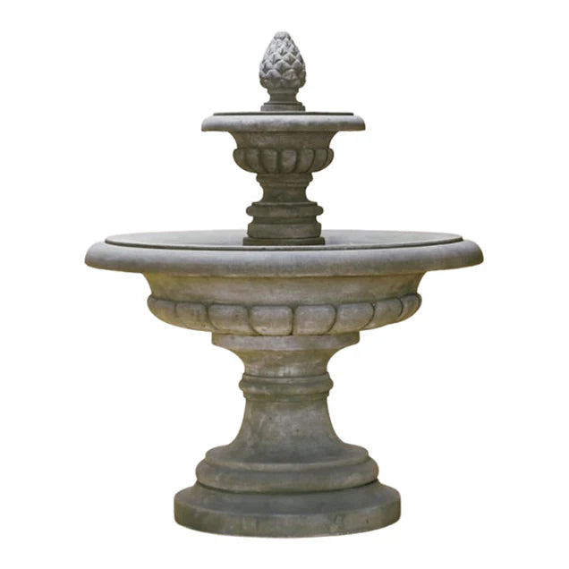 Fontana Grande Two Tier Concrete Outdoor Fountain - 1168