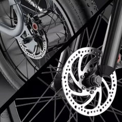 HEZZO 1200W Electric Bike - 48V Lithium Battery, Over 50km/h Speed