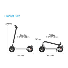 HX X9 PLUS Electric Scooter - Foldable, 60-80km Range, Unisex