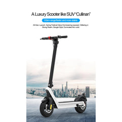 HX X9 PLUS Electric Scooter - Foldable, 60-80km Range, Unisex