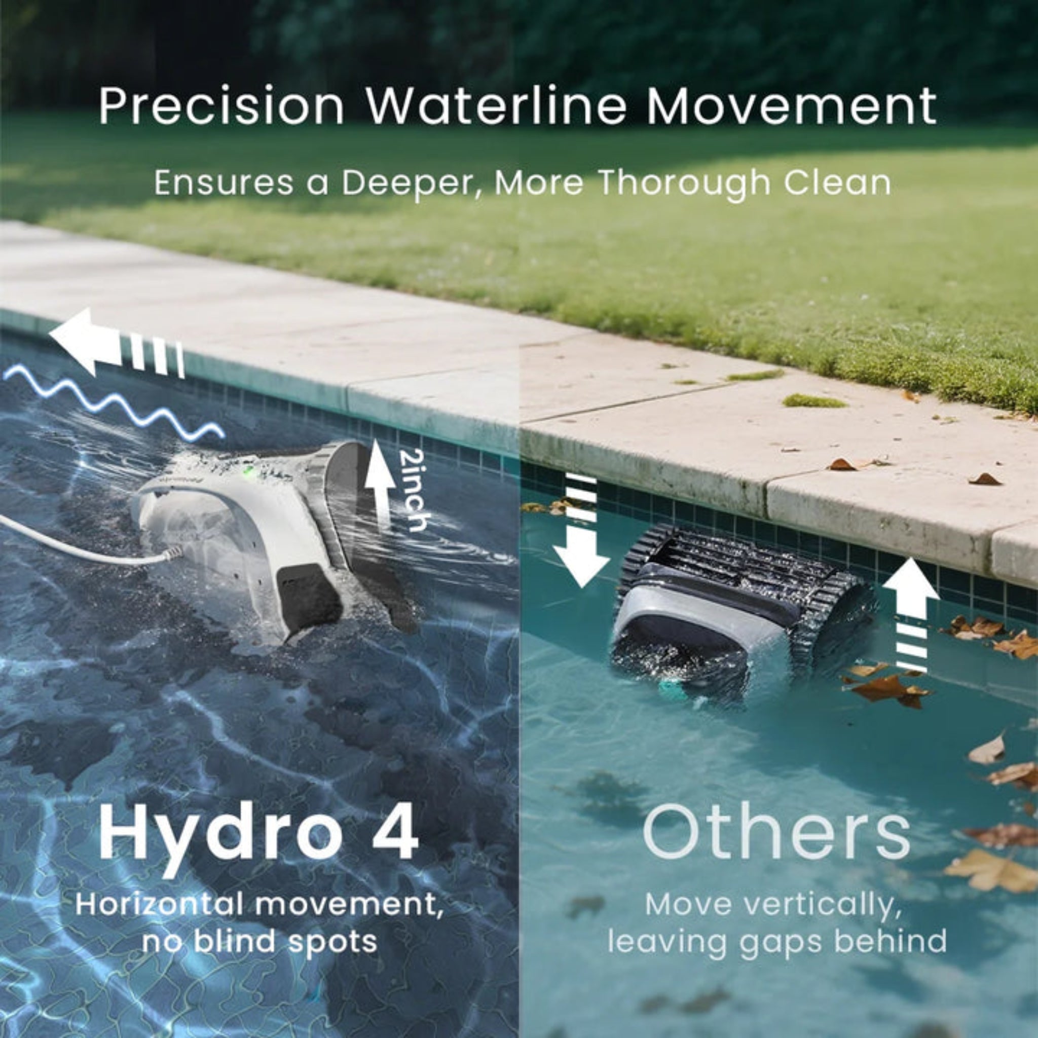 Poolmate Hydro 4 Cordless Robotic Pool Cleaner