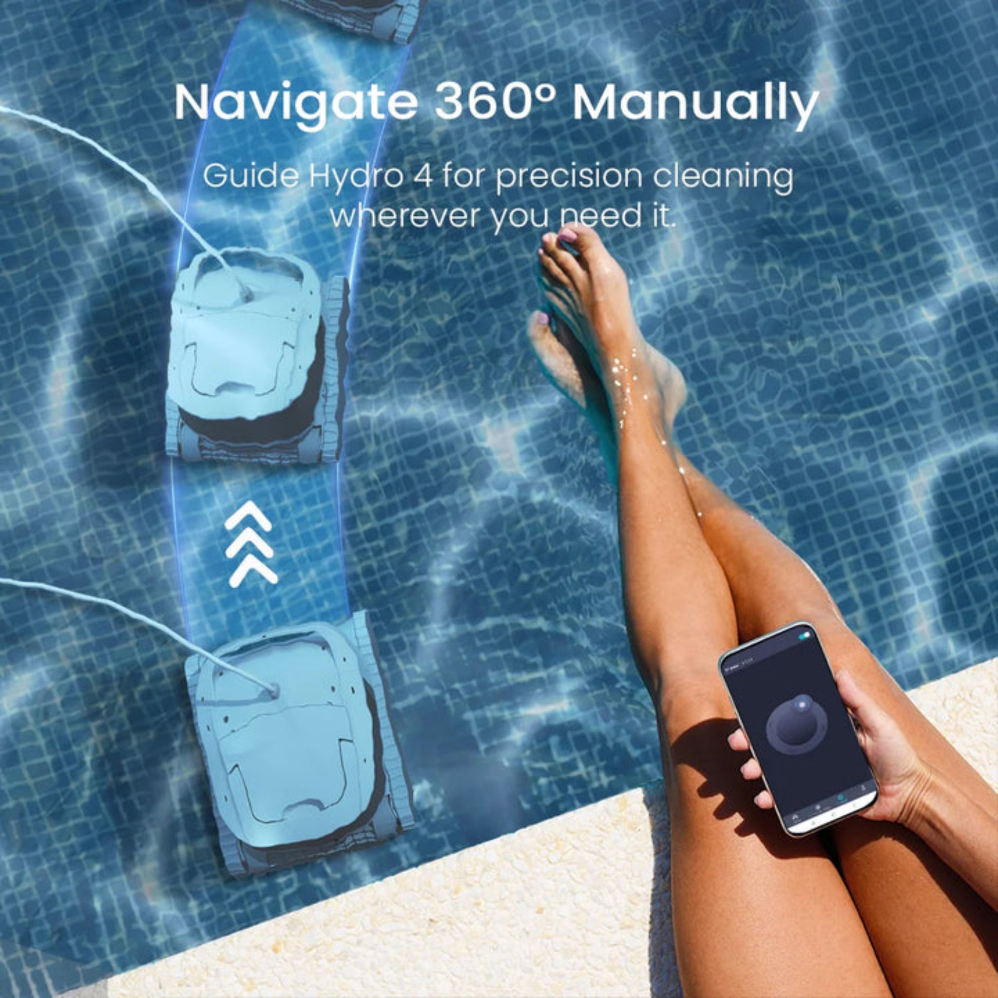 Poolmate Hydro 4 Cordless Robotic Pool Cleaner
