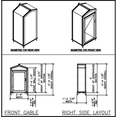 Indoor/Outdoor Garden Cabinet