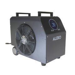 ALEKO Lumina Outdoor Wooden Ice Bath Cold Plunge Tub | 118 Gallon Water Capacity | 37.5” x 33.25”