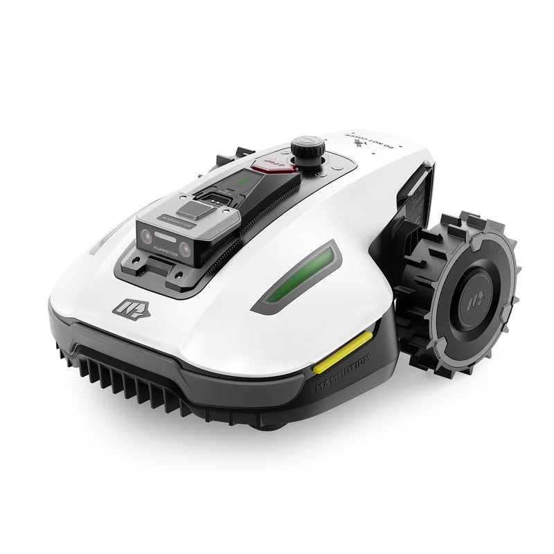 Mammotion Yuka Mini 600H Robot Lawn Mower — Auto Mapping, AI Obstacle Avoidance, Dual Cutting Discs, App Control, Multi-Zone Management, Model# YUKA mini 600H