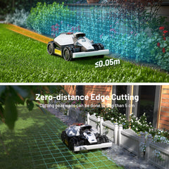 Mammotion LUBA Mini AWD 1500 Robot Lawn Mower — All-Wheel Drive, AI Vision, 0.44 Acre, 0.8in.â€“2.6in. Cutting Height, Model# LUBA mini AWD 1500