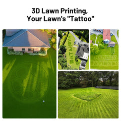 Mammotion Luba Mini AWD Robot Lawn Mower — All-Wheel-Drive, 80% Slope, Perimeter Wire-Free, 0.44 Acre, AI Vision, 2.2in.-4.0in. Cutting Height, Model# LUBA mini AWD 1500H