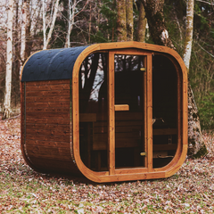 Mande MW16 ThermoWood Outdoor Sauna - Premium Outdoor Relaxation Experience