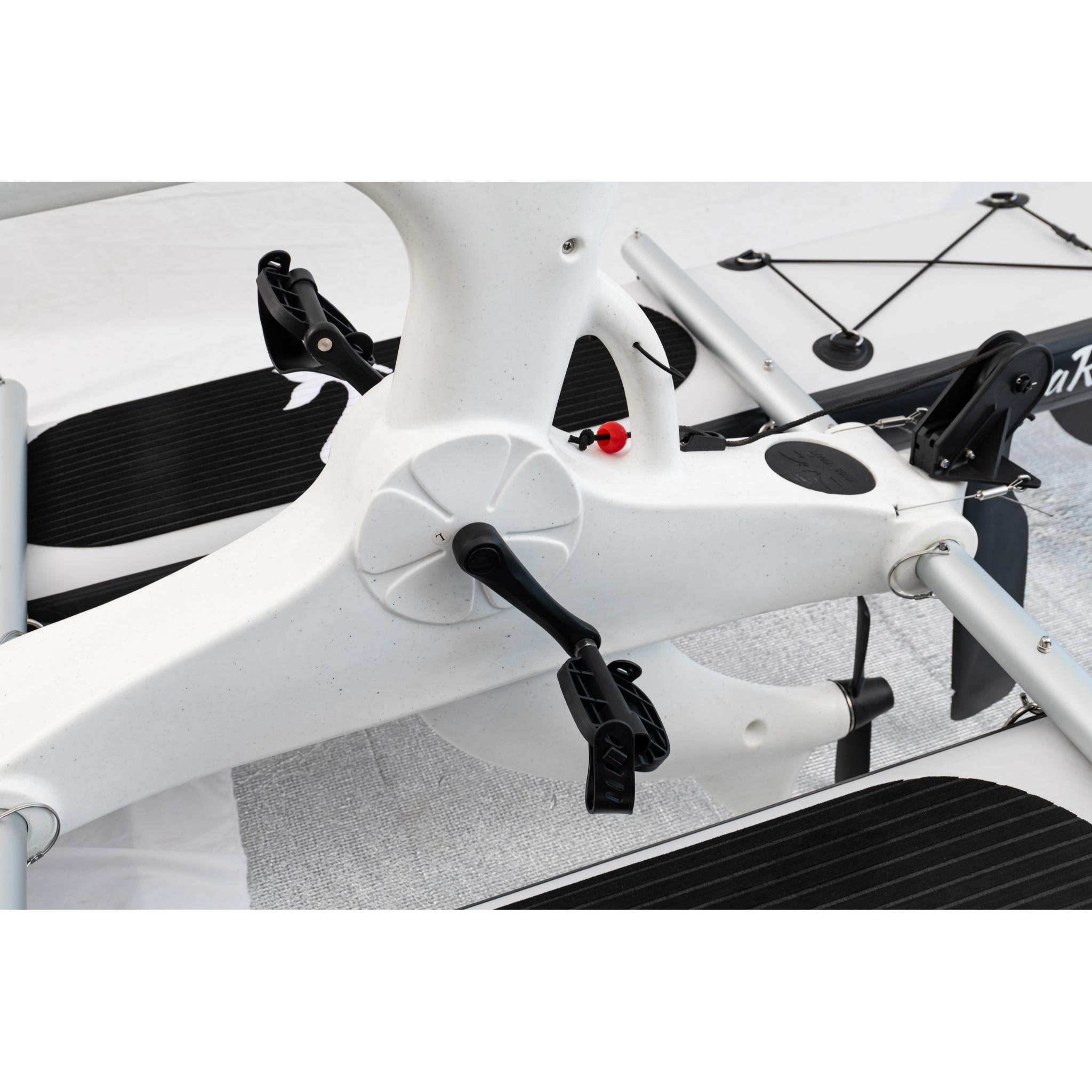Nautiqua | BORACAY | Premium Catamaran Style Water Bike with Front Pad | 1 Person