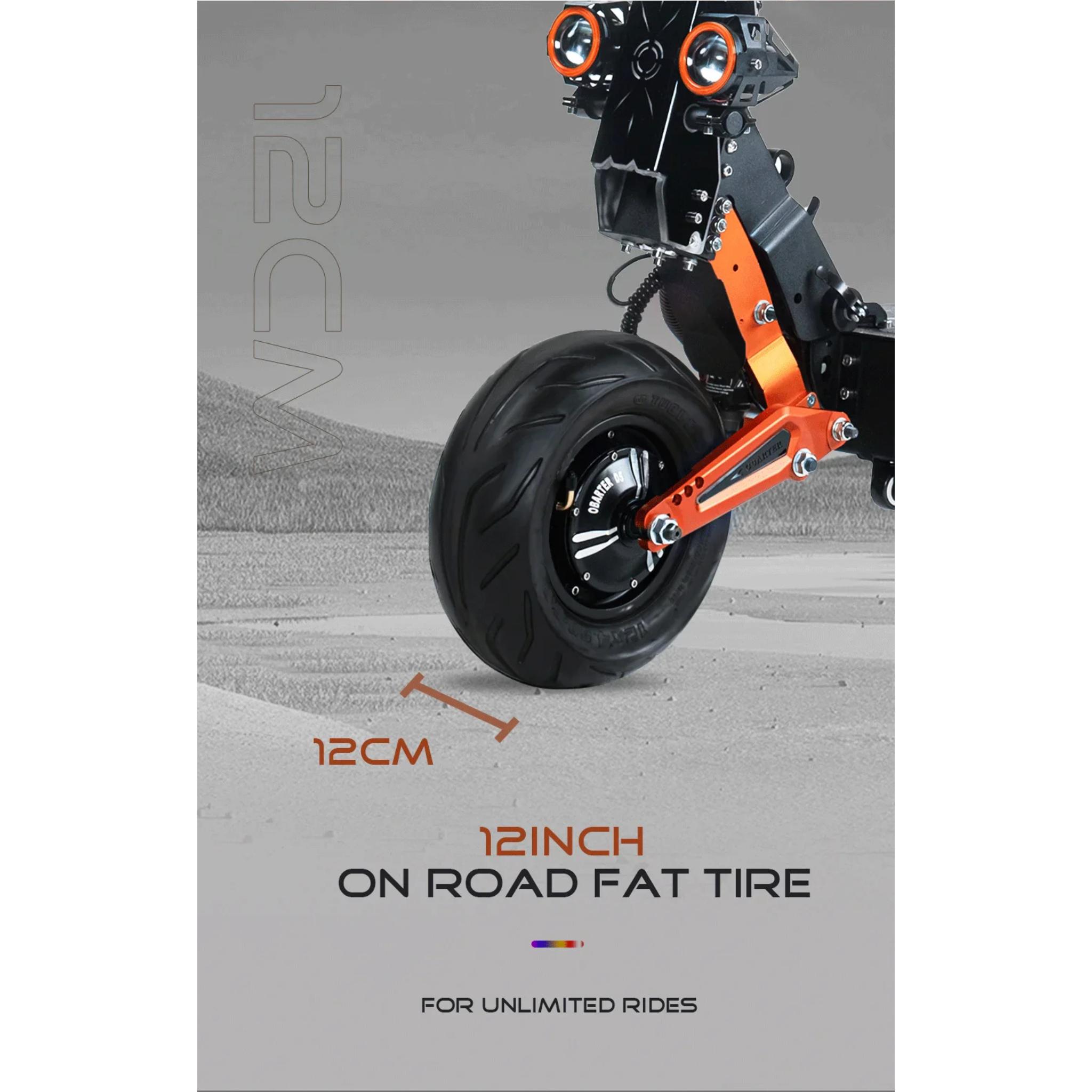 Obarter D5 Electric Scooter - 5000W, 70km/h Max Speed, Removable Battery