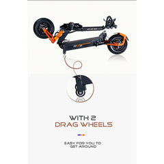 Obarter D5 Electric Scooter - 5000W, 70km/h Max Speed, Removable Battery