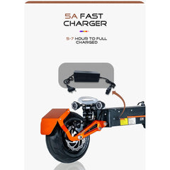 Obarter D5 Electric Scooter - 5000W, 70km/h Max Speed, Removable Battery