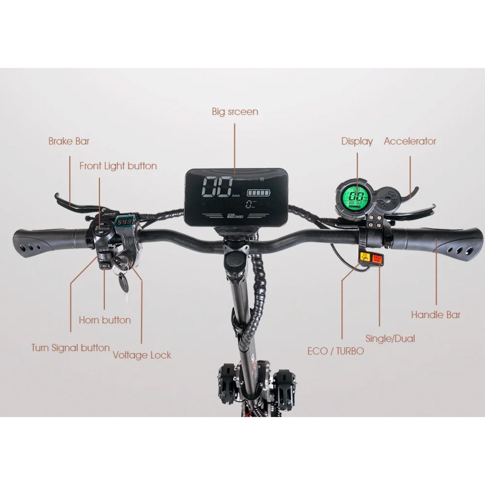 Obarter D5 Electric Scooter - 5000W, 70km/h Max Speed, Removable Battery
