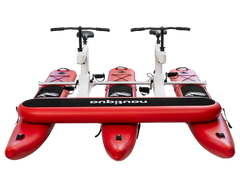 Nautiqua | BORACAY | Premium Catamaran Style Water Bike with Front Pad | 2 Person