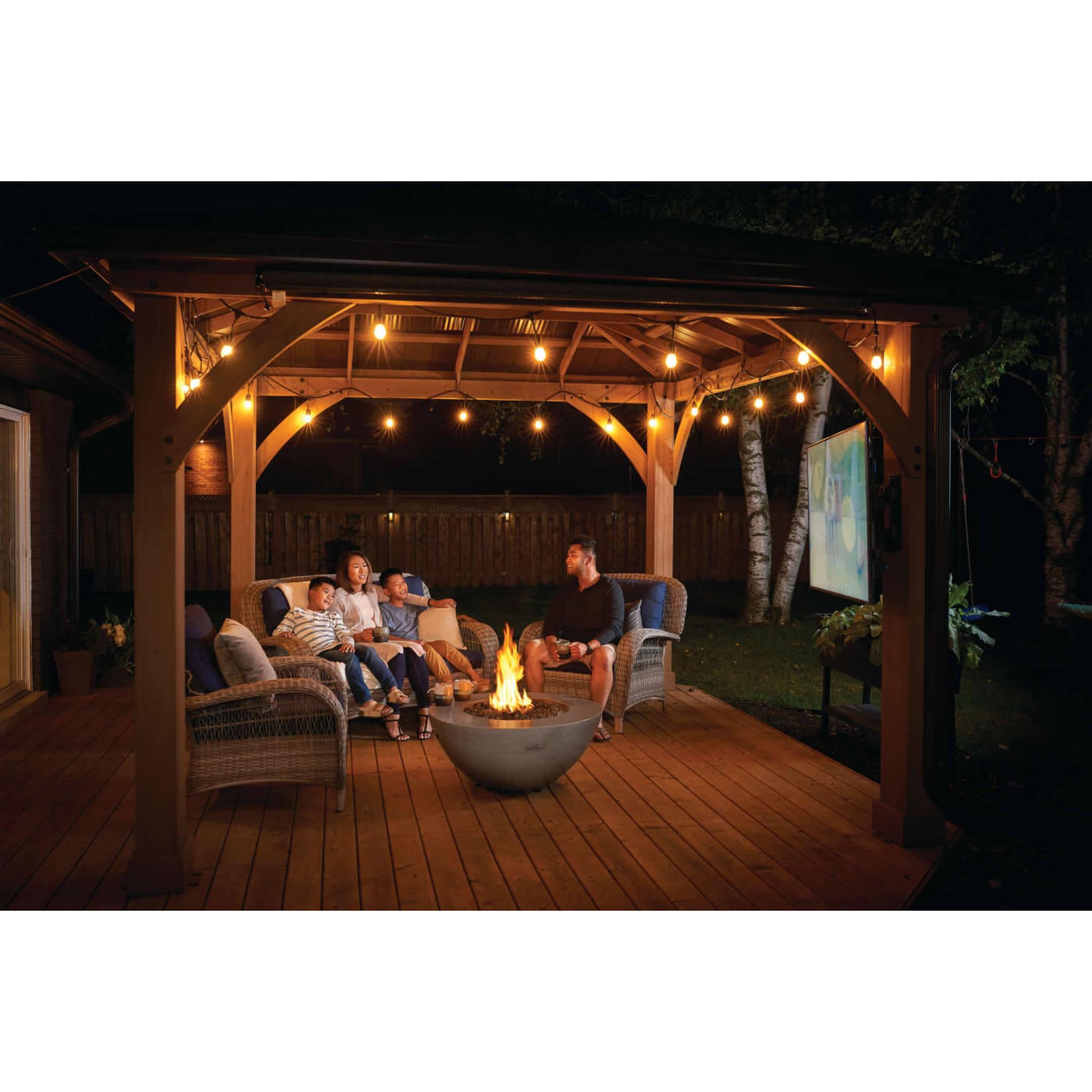 Patio Elegance 36-Inch Round Fire Table – Nexus Patioflame Table