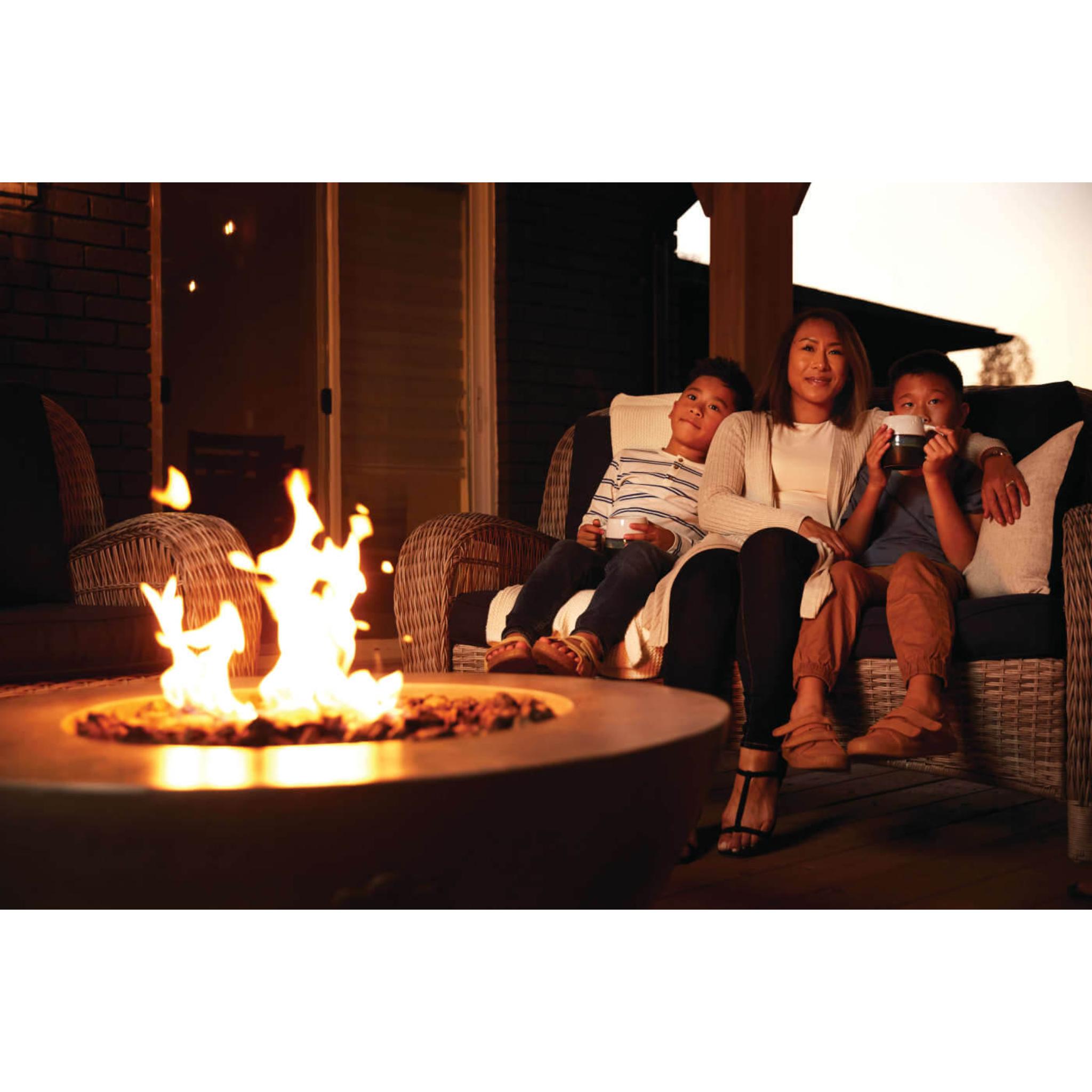 Patio Elegance 36-Inch Round Fire Table – Nexus Patioflame Table