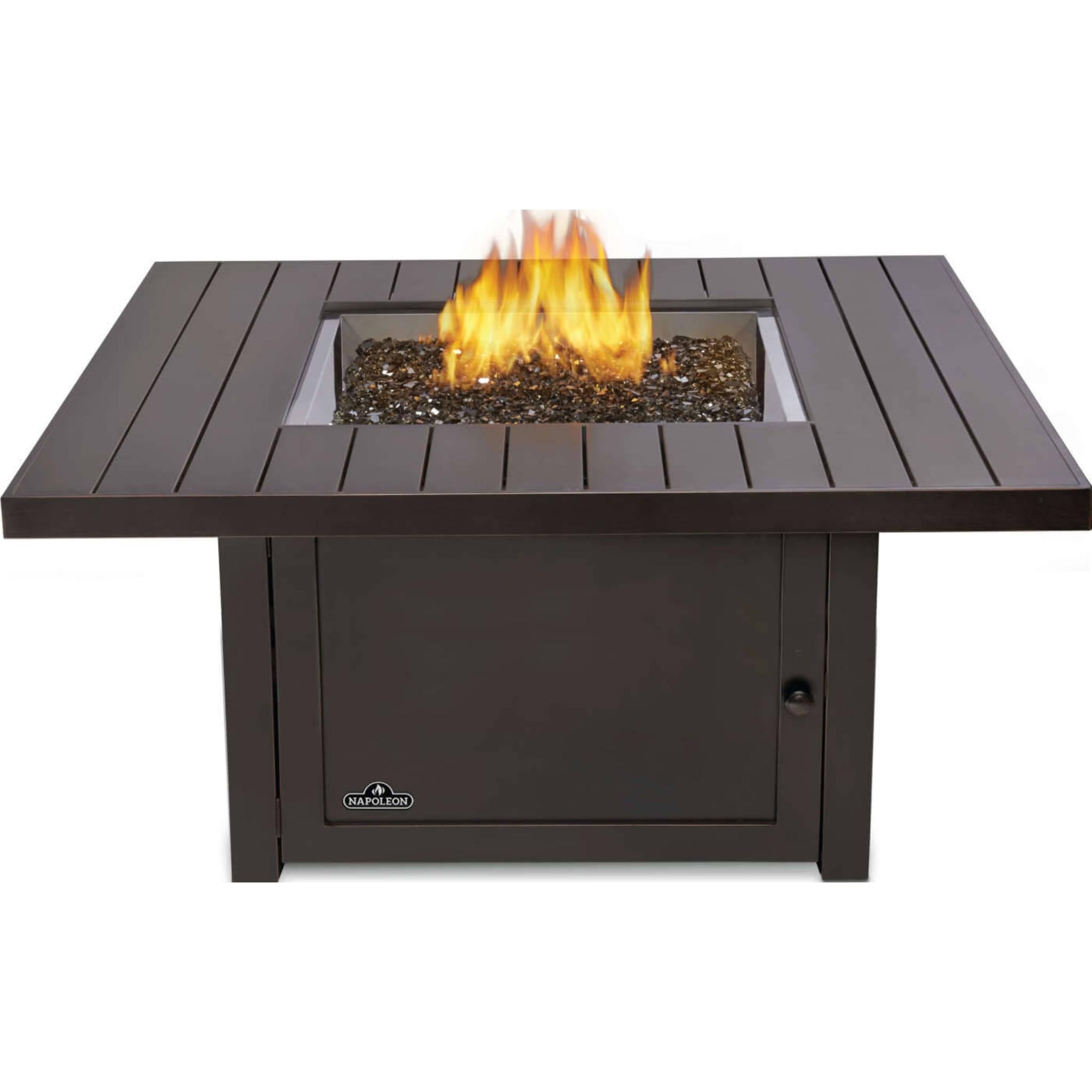 Patio Elegance St. Tropez Fire Table – Square Patioflame Table
