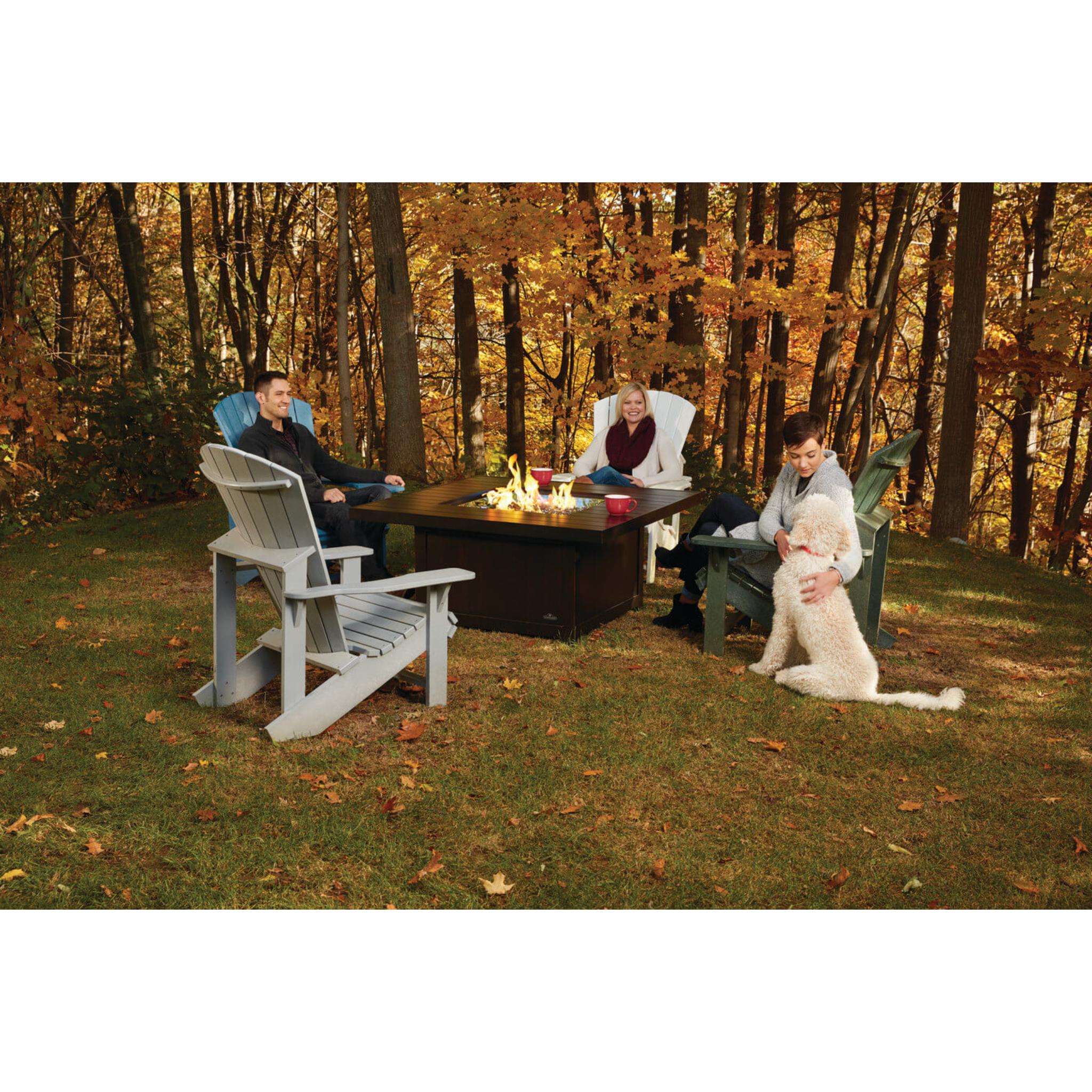 Patio Elegance St. Tropez Fire Table – Square Patioflame Table