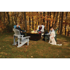 Patio Elegance St. Tropez Fire Table – Square Patioflame Table