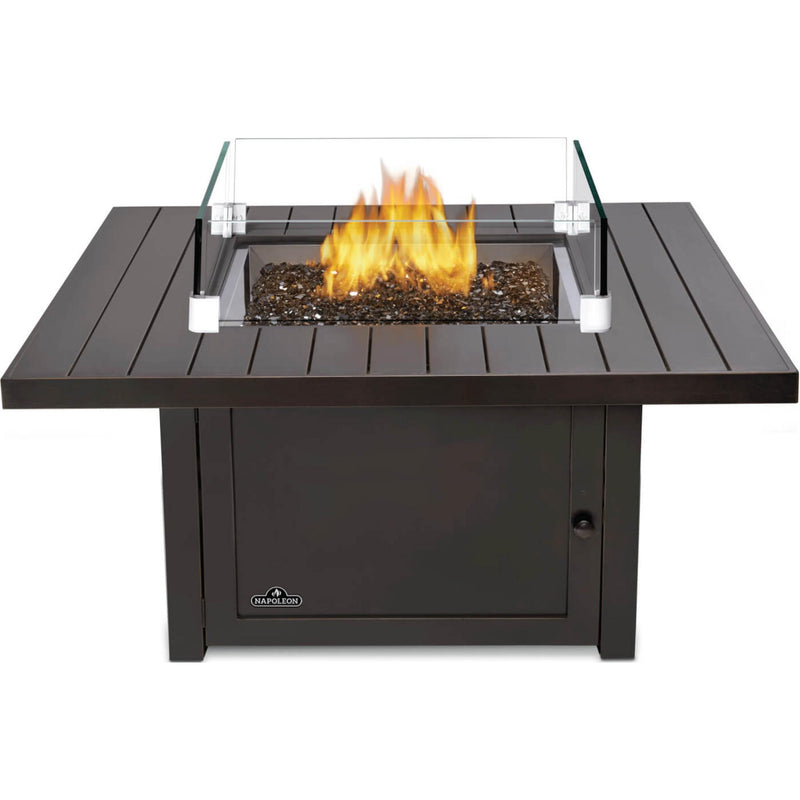 Patio Elegance St. Tropez Fire Table – Square Patioflame Table
