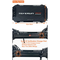 Teverun Fighter Supreme 7260R - 10000W Electric Scooter with GPS