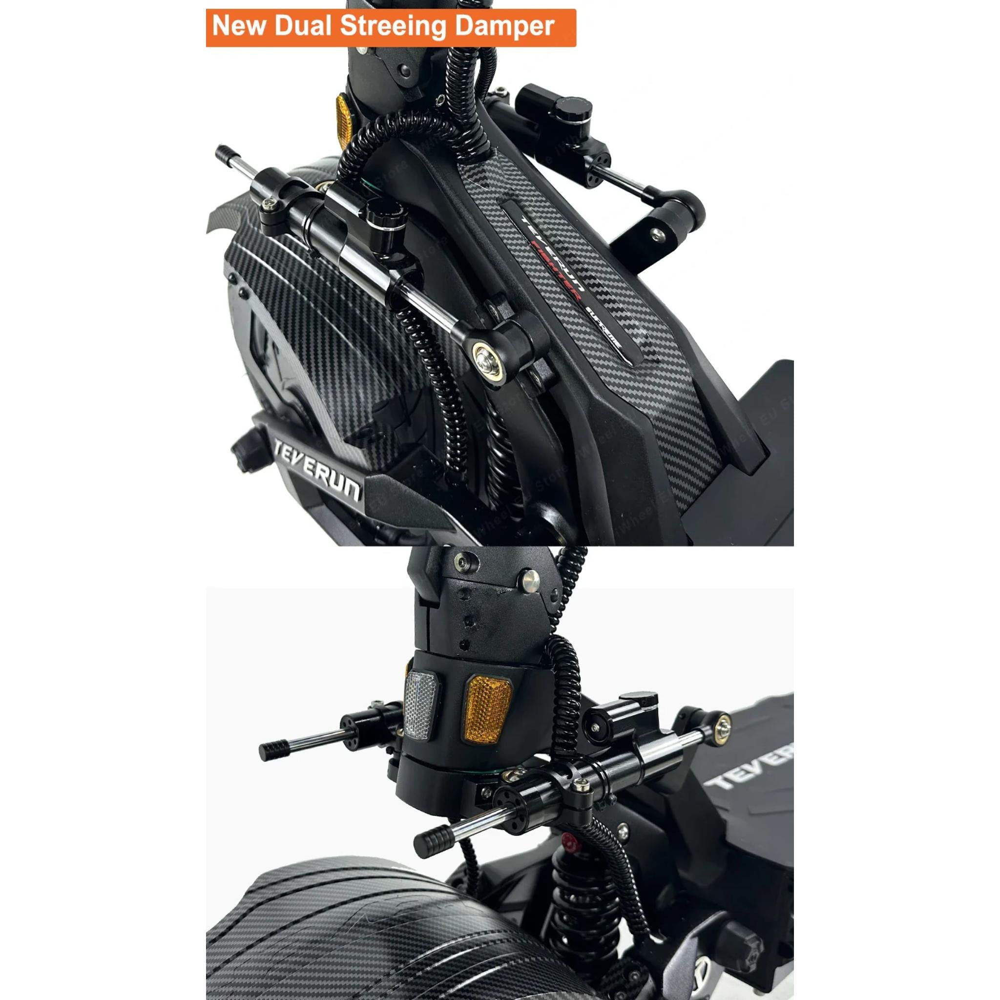 Teverun Fighter Supreme 7260R - 10000W Electric Scooter with GPS