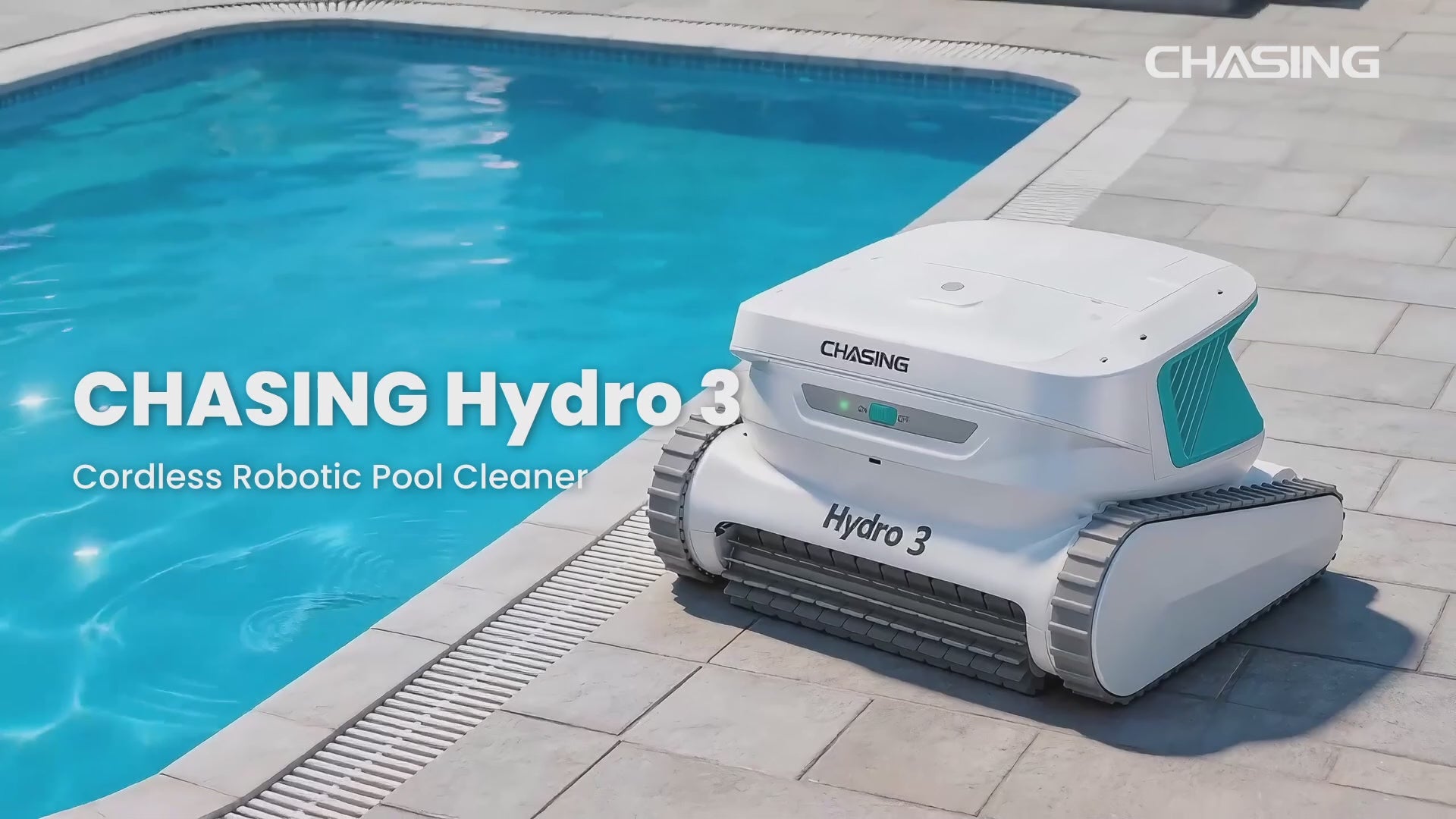 Chasing Hydro 3 Cordless Robotic Pool Cleaner
